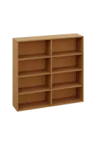 KNI 32 regál knihovnický, 1150X1200X300, buk royal